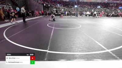 92 lbs Semifinal - John Thomas, CIWC Team Intensity vs Benjamin Fisher, HURRICANE WRESTLING ACADEMY