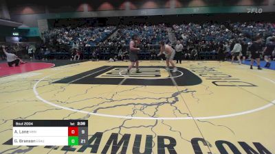 285 lbs Rr Rnd 1 - Austin Lane, Marian vs Garrette Branson, Embry-Riddle