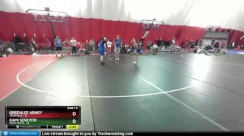 165 lbs Round 2 (6 Team) - Kami Senlycki, Team White vs Greenlee Adney, Team Blue