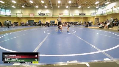 65-70 lbs Quarterfinal - Moxx Lopez, Rogue Warrior Wrestling vs Rhett Manley, Terminator Wrestling Academy