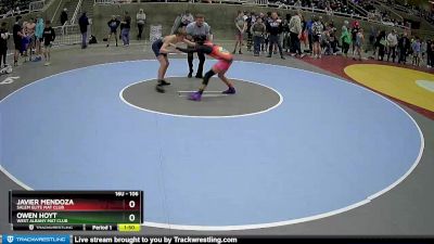 106 lbs Round 1 - Owen Hoyt, West Albany Mat Club vs Javier Mendoza, Salem Elite Mat Club