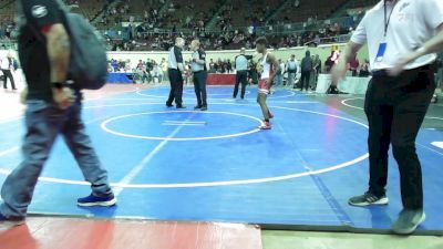 110 lbs Consi Of 4 - Braylen Walker, Claremore Wrestling Club vs Diesel Pedersen, Broken Arrow