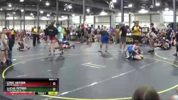 80 lbs Round 3 (6 Team) - Lyric Hetzer, Death Squad vs Lucas Peters, Team Iowa Blue