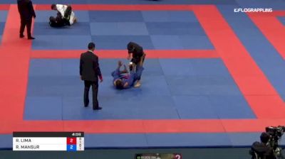 RICARDO LIMA vs RAFEAEL MANSUR 2018 Abu Dhabi Grand Slam Rio De Janeiro