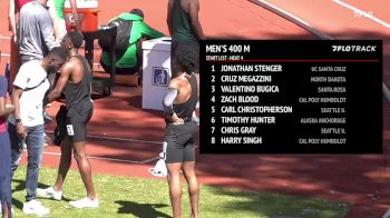 Men's 400m, Finals 4