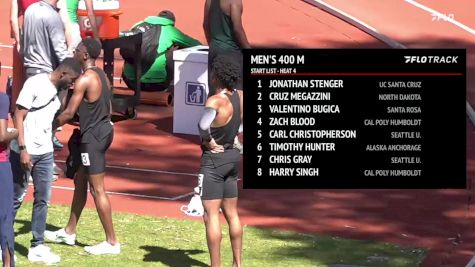 Men's 400m, Finals 4