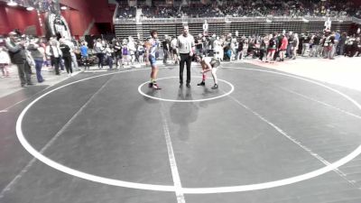 130 lbs Rr Rnd 3 - Cash Parker, Southern Idaho WC vs Leo Weston, Ridge WC