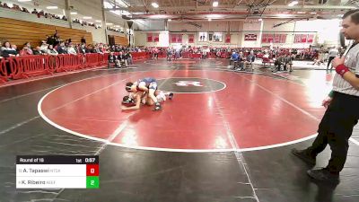 106 lbs Round Of 16 - Aritra Tapaswi, Natick vs Kevin Ribeiro, Keefe Tech