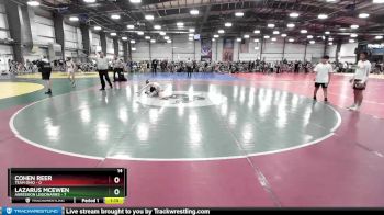 80 lbs Rd# 4- 2:00pm Friday Final Pool - Cohen Reer, Team Ohio vs Lazarus McEwen, Agression Legionaries