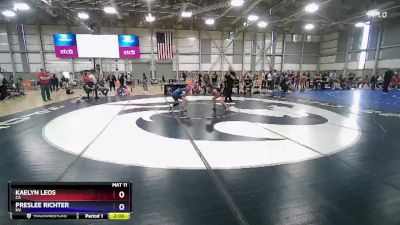 87 lbs Cons. Semi - Kaelyn Leos, CA vs Preslee Richter, NV