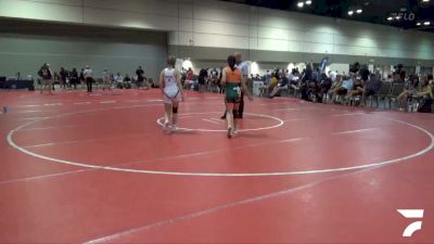 105 lbs Round 2 (8 Team) - Phoebe Gutierrez, Sunbear Wrestling vs Daphne Pavnica, MXW Purple