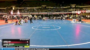 157 lbs Finals (2 Team) - Jared Hill, Oklahoma vs Daniel Segura, Ohio University