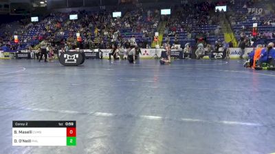 46 lbs Consy 2 - Benjamin Maselli, Cumberland Valley vs Declan O'Neill, Philadelphia