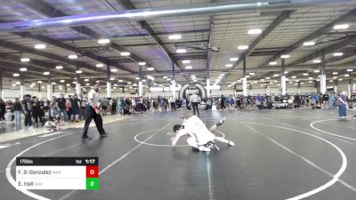 175 lbs Round Of 32 - Fernando Soto-Gonzalez, War Wc vs Ethan Hall, Davis