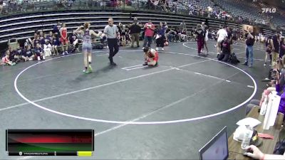 82 lbs Round 5 (6 Team) - Laetyn Boltz, Kansas Lavendar Dragon vs Hailey Stephenson, Team Texas Red