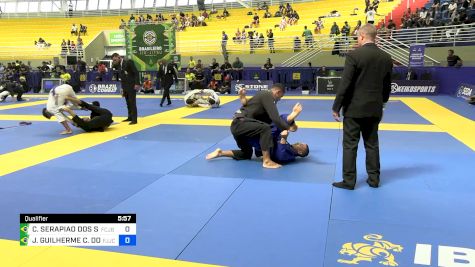 CESAR SERAPIAO DOS SANTOS vs JOAO GUILHERME C. DOS SANTOS 2024 Brasileiro Jiu-Jitsu IBJJF