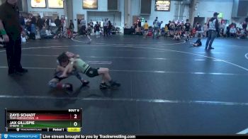 52 lbs Round 3 - Zayd Schadt, Team Germantown vs Jax Gillispie, Xtreme