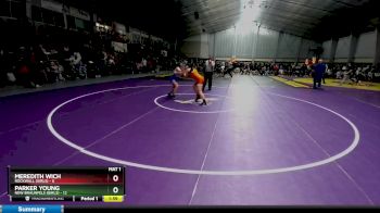 132 lbs Semis (4 Team) - Parker Young, New Braunfels (Girls) vs Meredith Wich, Rockwall (Girls)