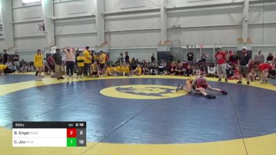 89 lbs Pools - Brynn Engel, Badger Girls Elite vs Carly Jox, PA West