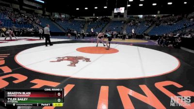 5A-144 lbs Cons. Round 2 - Tyler Bailey, Pittsburg vs Braedyn Blasi, Goddard-Eisenhower