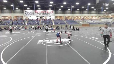 98 lbs Rr Rnd 2 - James Longbine, Wesley WC vs Carson Brown, West Amarillo Rhinos