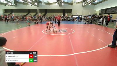 97 lbs Rr Rnd 5 - Brooks Preziosi, Centurion vs Thomas Potsko, Mat Assassins