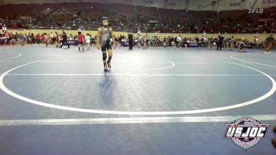 67 lbs Round Of 16 - Deacon Brooks, Liberty Warrior Wrestling Club vs Isaias Galindo, Norman Grappling Club