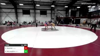 197 lbs Final - Coy Spooner, Coast Guard vs Darby McLaughlin, Western New England