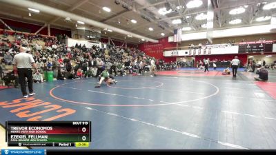 140 lbs Cons. Round 5 - Ezekiel Fellman, Casa Grande High School vs Trevor Economos, Monte Vista High School