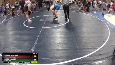 288 lbs Quarterfinal - Asher Nischke, Livermore Elite WC vs Mark Marin, Clovis High