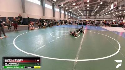 70 lbs Quarterfinal - Damon Anderson, Apex Grappling Academy vs Billy Hatfield, Star Wrestling Club