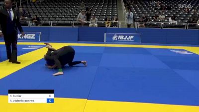 Tiffany Butler vs Thaynara Victoria Soares 2022 Pan IBJJF Jiu-Jitsu No-Gi Championship