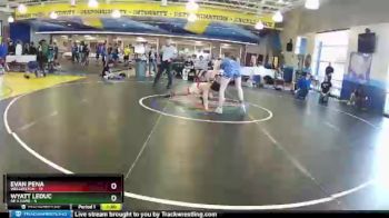 132 lbs Round 3 (8 Team) - Evan Pena, Wellington vs Wyatt Leduc, AP X Kame