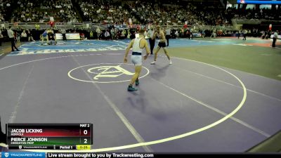 3rd Place Match - Pierce Johnson, Creighton Prep vs Jacob Licking, Norfolk