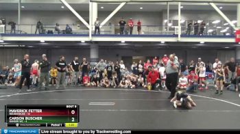 60 lbs Round 2 (8 Team) - Carson Buscher, Ranger WC vs Maverick Fetter, Roughhouse