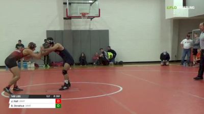 149 lbs Semifinal - Joshua Heil, Unattached Campbell vs Beau Donahue, Unattached - NCSU