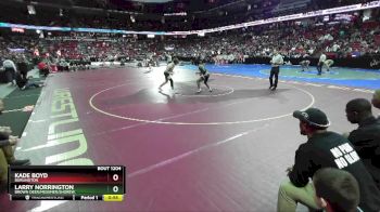 D1-157 lbs Cons. Round 1 - Kade Boyd, Burlington vs Larry Norrington, Brown Deer/Messmer/Shorew.