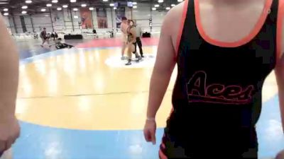 220 lbs Rr Rnd 3 - Keller McNear, Beast Nation Gold vs Brennan Morgan, Micky's Maniacs Blue