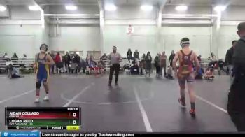 130 lbs Round 2 (8 Team) - Logan Reed, Mat Assassins vs Aidan Collazo, Kraken