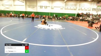 145 lbs Consi Of 16 #1 - Daniel Stealey, Duanesburg-schoharie vs Leo Tansey, Collegiate