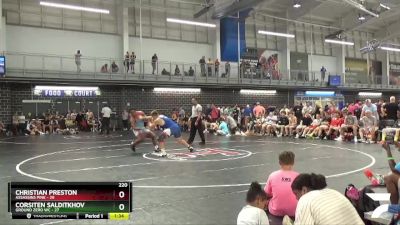 220 lbs Quarters & 1st Wb (16 Team) - Corsiten Salditkhov, Ground Zero WC vs Christian Preston, Assassins Pink