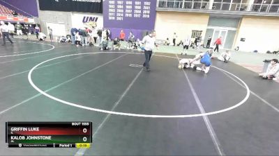 195 lbs Cons. Round 3 - Griffin Luke, IL vs Kalob Johnstone, AL