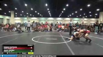 160 lbs Round 1 (8 Team) - Enzo Gamba, Kame Style vs Izaiah Zaitouni, Beebe Trained