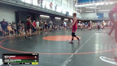 126 lbs Round 1 (10 Team) - Duke Williamson, Assassins Blue vs Seth Grady, WALA