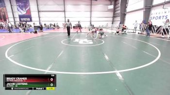 115 lbs Rd# 3 12:00pm Friday - Brady Cramer, VA Team Predator vs Jacob Lootens, Olympia