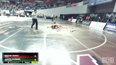 5A-138 lbs Cons. Round 1 - Jarron Huebner, West Albany vs Boston Tazioli, Crater