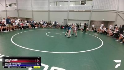 220 lbs Semis & 3rd Wb (16 Team) - Collin Webb, Utah vs Shane Nitschke, North Dakota Blue