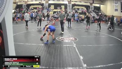 70 lbs Cons. Round 3 - Jackson Chapman, Cane Bay Cobras vs Weston Geiger, Cane Bay Cobras