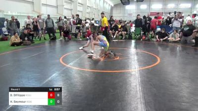 85 lbs Round 1 - Dominic Difilippo, Rogue Wrestling Club vs Hayden Seymour, Rebellion Uprising