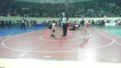 100 lbs Round Of 32 - Gage Sharp, Chandler Junior High vs Weston Foster, Westmoore